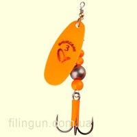Блесна вертушка Savage Gear Caviar Spinner #3 9.5g 06-Fluo Orange