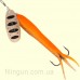 Блесна вертушка Savage Gear Flying Eel Spinner #3 23g 04-Fluo Orange Gold