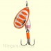Блесна вертушка Savage Gear Rotex Spinner #5 14g 04-Fluo Orange Silver