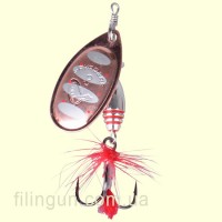 Блесна вертушка Savage Gear Rotex Spinner #3a 6g 08-Cobber Silver