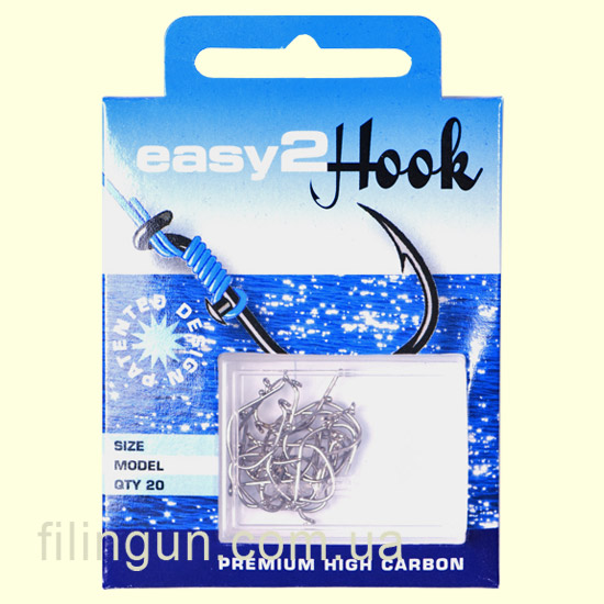 Безузловые крючки Easy 2 Hook Allround №1