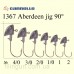 Джиг головка Jig-Master "Сапожок" кр. Aberdeen Jig 1367 №2/0 вес 17.5 г