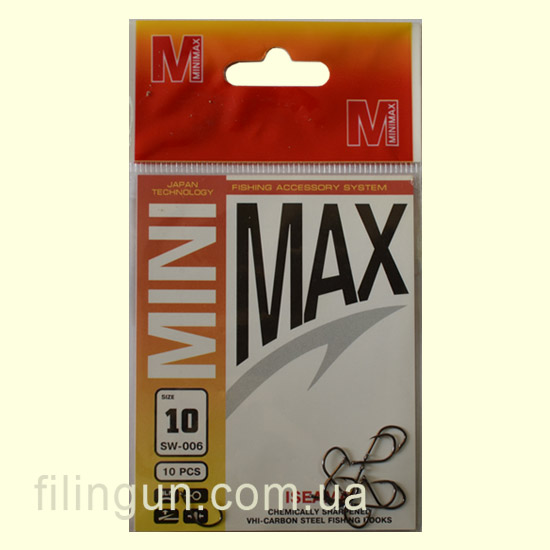 Крючки Mini Max Hook Iseama SW-006 №10