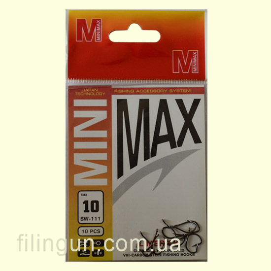 Крючки Mini Max Hook Limerick SW-111 №10