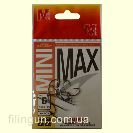 Крючки Mini Max Hook Limerick SW-1115 №6
