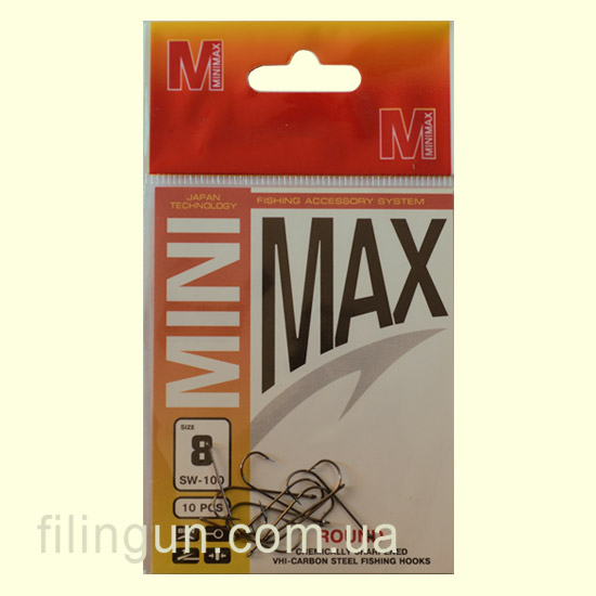 Крючки Mini Max Hook Round SW-100 №8