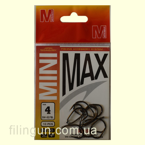 Крючки Mini Max Hook Sensei SW-807BL №4