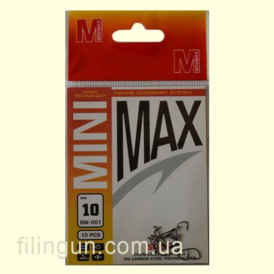 Крючки Mini Max Hook Sode SW-001 №10