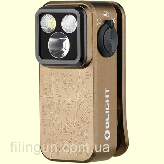Фонарь Olight Oclip Pro Ancient script