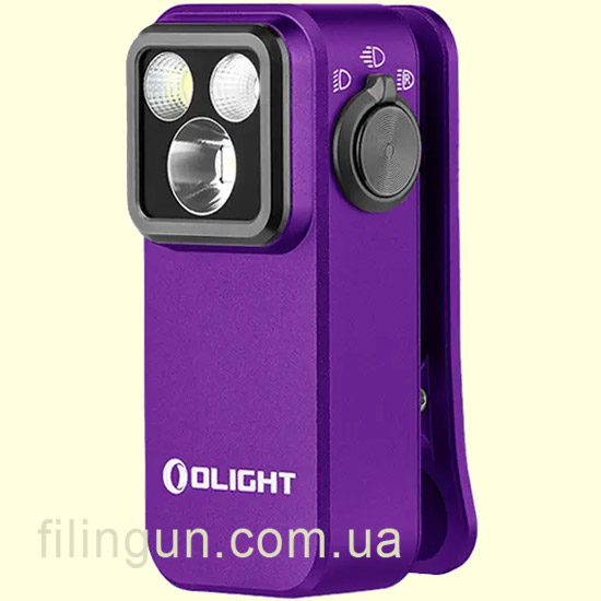 Фонарь Olight Oclip Pro Purple
