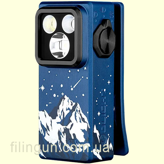 Фонарь Olight Oclip Ultra Snowy Summit