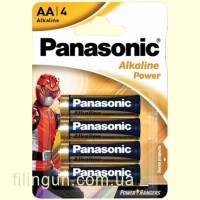 Батарейка Panasonic Alkaline Power AA BLI 4