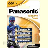 Батарейка Panasonic Alkaline Power AAA BLI 4