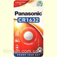 Батарейка Panasonic CR 1632 BLI 1 Lithium