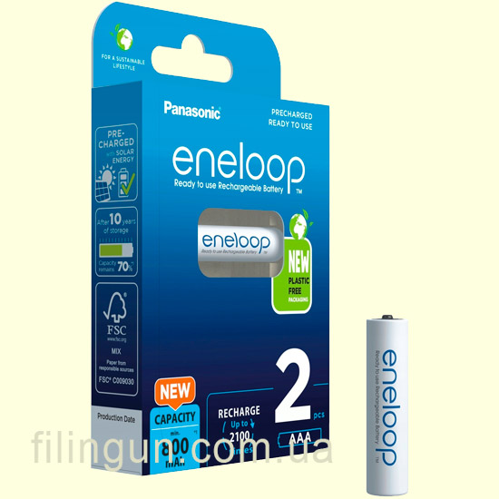 Аккумулятор Panasonic Eneloop Pro NI-MH AAA 800 mAh 2BP Аккумулятор Panasonic Eneloop Pro NI-MH AAA 800 mAh 2BP