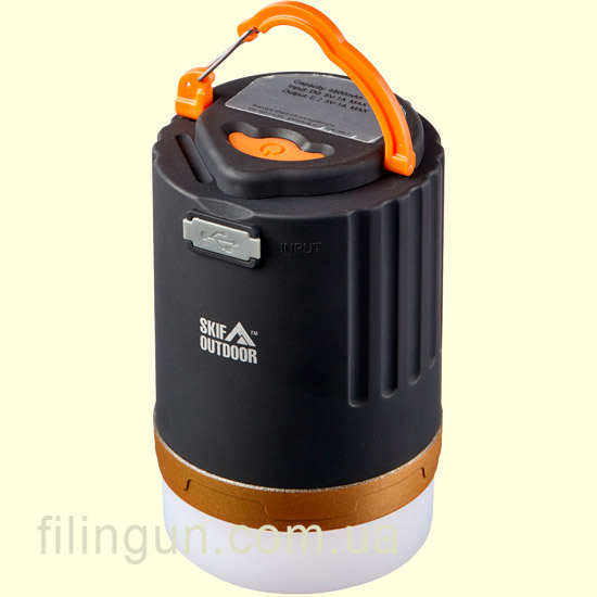 Фонарь кемпинговый Skif Outdoor Light Drop Max Black - Orange