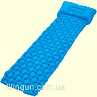 Самонадувной коврик Skif Outdoor Bachelor Ultralight 196х56х5 см Blue