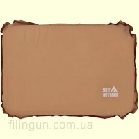 Подушка самонадувная Skif Outdoor Commander 46x32x10 см Beige