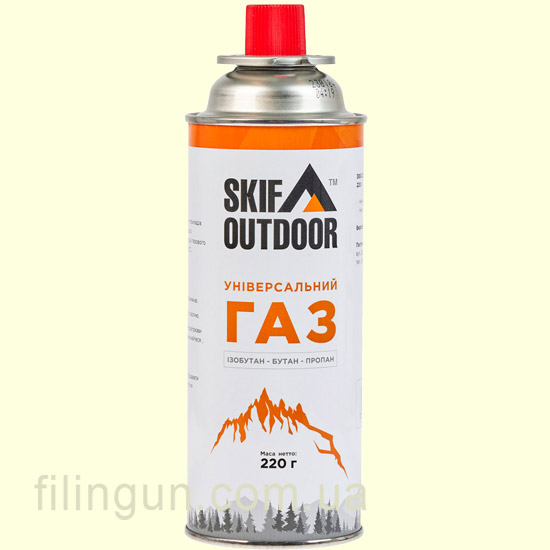 Газовый баллон цанговый Skif Outdoor 220 г