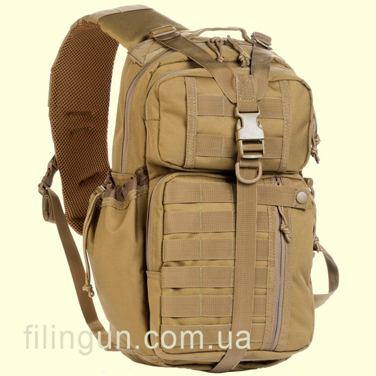 Сумка через плечо тактическая Red Rock Rambler Sling Pack Coyote Сумка через плечо тактическая Red Rock Rambler Sling Pack Coyote