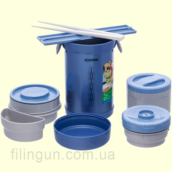 Набір для ланчу Zojirushi SL-NC09AA Синій