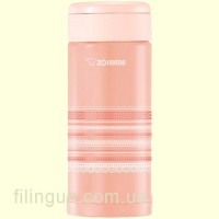 Термокружка Zojirushi SM-AFE35PL 350 мл розовое кружево