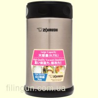 Пищевой термоконтейнер Zojirushi SW-FCE75XA 0.75 л Стальной
