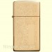 Зажигалка Zippo 1652B Slim Brass Venetian
