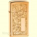 Зажигалка Zippo 1652B Slim Brass Venetian