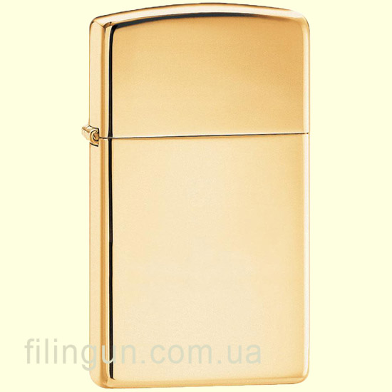 Зажигалка Zippo 1654B Slim High Polish Brass