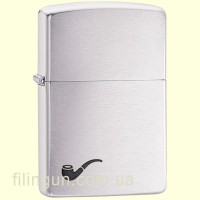 Запальничка Zippo 200PL Pipe Brushed Chrome Запальничка Zippo 200PL Pipe Brushed Chrome