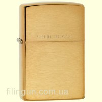 Запальничка Zippo 204 Classic Brushed Solid Brass