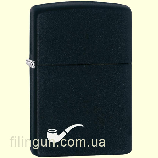 Зажигалка Zippo 218PL Pipe Black Matte