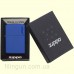 Зажигалка Zippo 229ZL Classic Royal Blue Matte Zippo Logo
