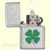 Зажигалка Zippo 24699 Clover High Polish Chrome Design