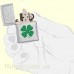 Зажигалка Zippo 24699 Clover High Polish Chrome Design