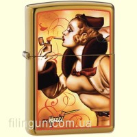 Зажигалка Zippo 24745 Mazzi Zippo Windy Girl