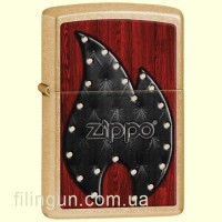 Зажигалка Zippo 28832 Leather Flame