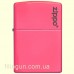 Запальничка Zippo 28886ZL Neon Pink Zippo Logo