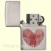 Запальничка Zippo 29068 Heart Thumbprints