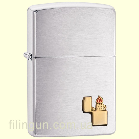 Зажигалка Zippo 29102 Gold Lighter Emblem