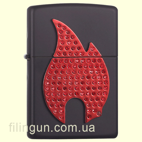 Зажигалка Zippo 29106 Bling Flame Emblem