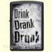 Зажигалка Zippo 29618 Drink Drank Drunk