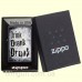 Зажигалка Zippo 29618 Drink Drank Drunk