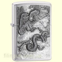 Зажигалка Zippo 29637 Eagle vs. Snake