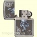 Зажигалка Zippo 29666 Armor Spade & Skull Design