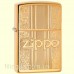 Зажигалка Zippo 29677 Zippo and Pattern Design High Polish Brass