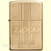 Зажигалка Zippo 29677 Zippo and Pattern Design High Polish Brass