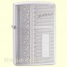 Зажигалка Zippo 29682 Initial Panel Design