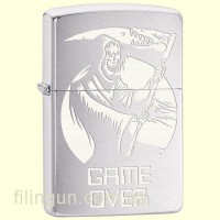 Запальничка Zippo 29696 Skull Game Over Design
